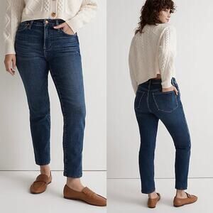 NWOT Madewell Curvy Stovepipe Jeans‎ Pendleton Wash Size 26 NN571